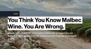 You Think You Know Malbec Wine. You Are Wrong. - Bloomberg